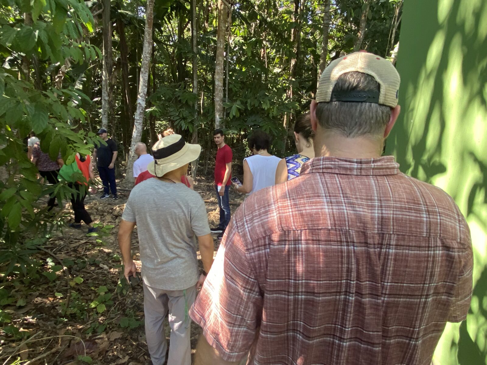 Beginning tour of Universidad de Colombia Leticia campus, Sept 2023