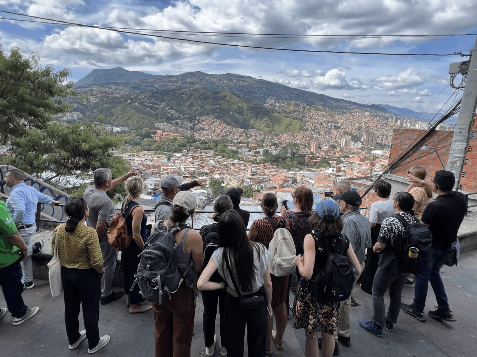 Sept 2023 Comuna 13, Colombia with GHI delegation