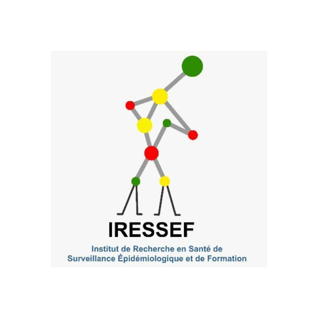 IRESSEF Logo (Institut de Rescherche en Santé de Surveillance Epidemiologigue et de Formation