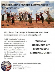 Peace Corps Speed Networking