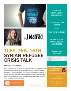 Syria Refugee Crisis Talk by Ellen Billard-2