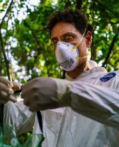 Epidemiologist Tony Goldberg investigated primate disease in Uganda — and found the common cold