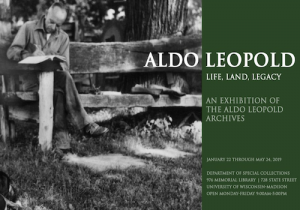 First-ever exhibit of Aldo Leopold manuscripts on display until May