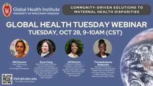Global Health Tuesday: Community-driven Solutions to Maternal Health Disparities