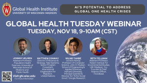 Global Health Tuesday: AI’s Potential to Address Global One Health Crises