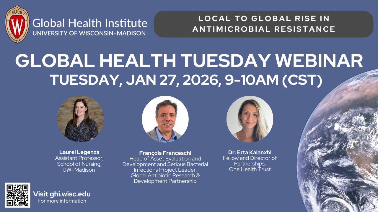 Global Health Tuesday: Local to Global Rise in Antimicrobial Resistance